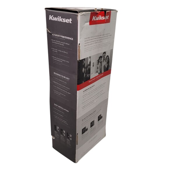 Kwikset Dakota Satin Nickel Door Handleset W/ Polo Knob & SmartKey 687DAXP15SMT - Picture 11 of 11